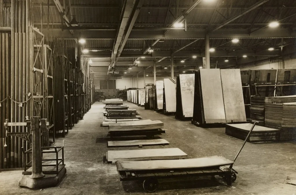 Warehouse Shelves Worker Tablet