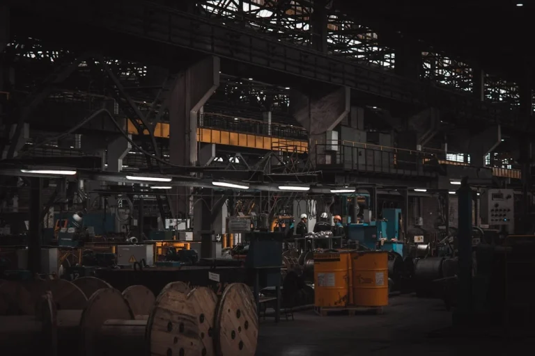 Warehouse Worker Steel Texture