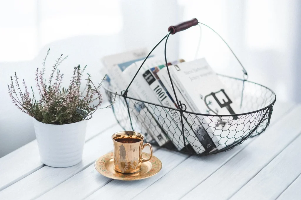 Wire Basket Display Rack