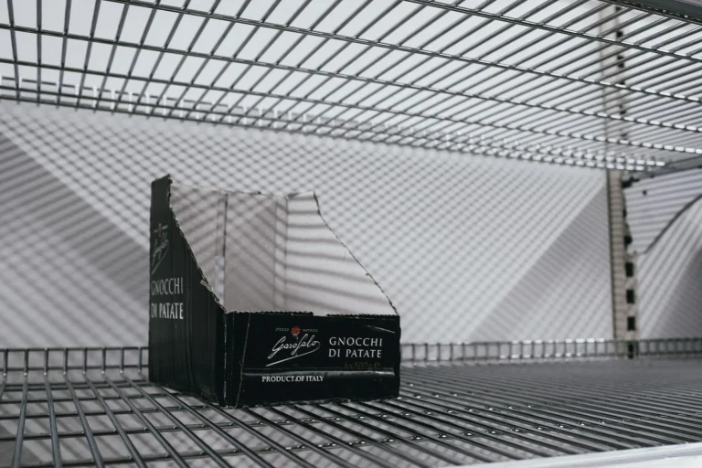 Wire Basket Supermarket Display