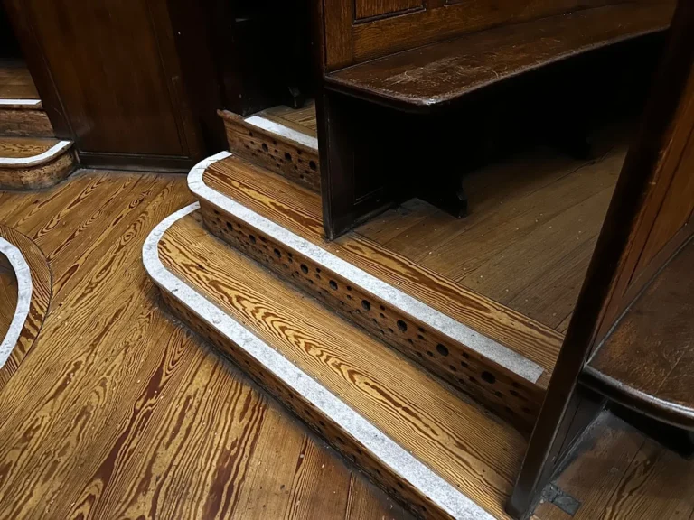 Wood Counter Marble Desk