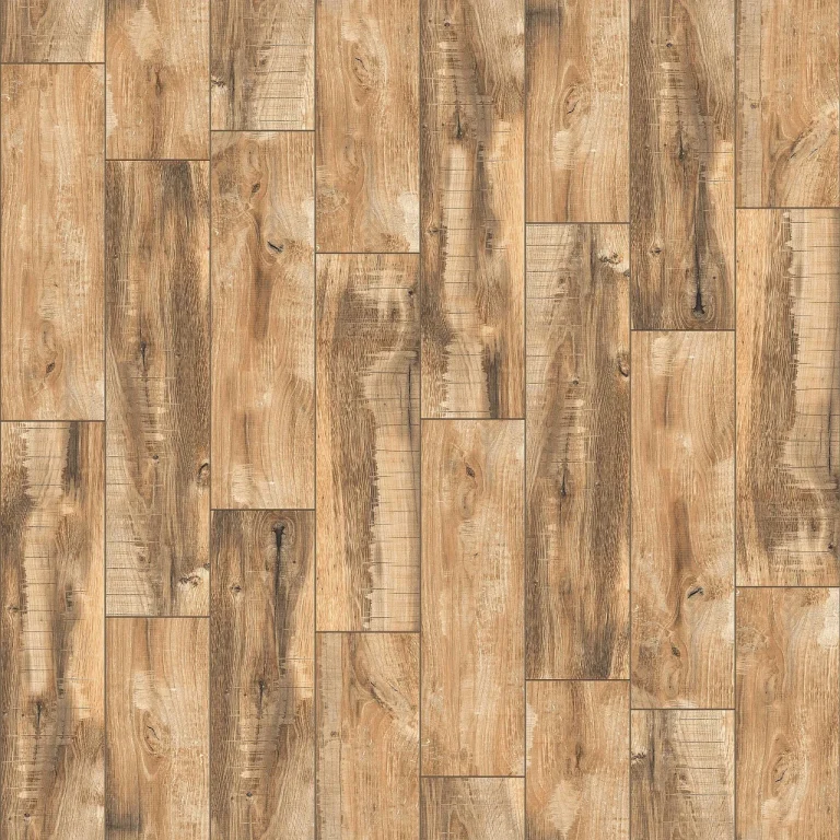 Wood Texture Stainless Steel Table
