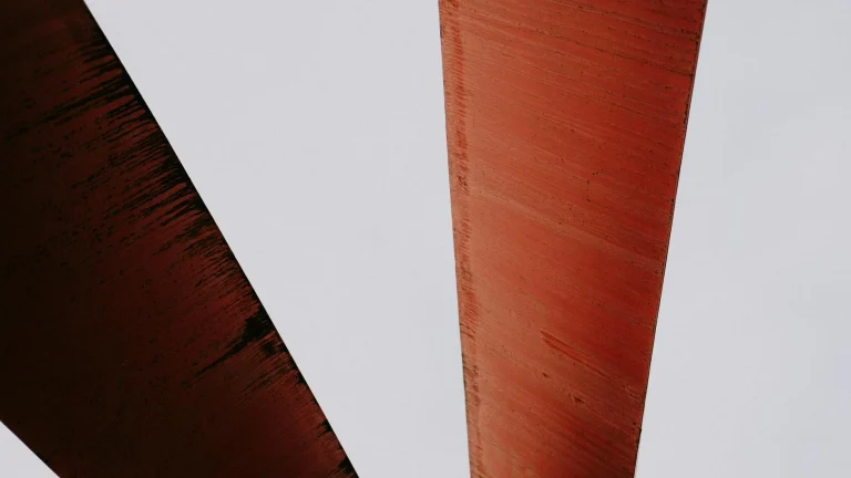 Wood Texture Steel Frame