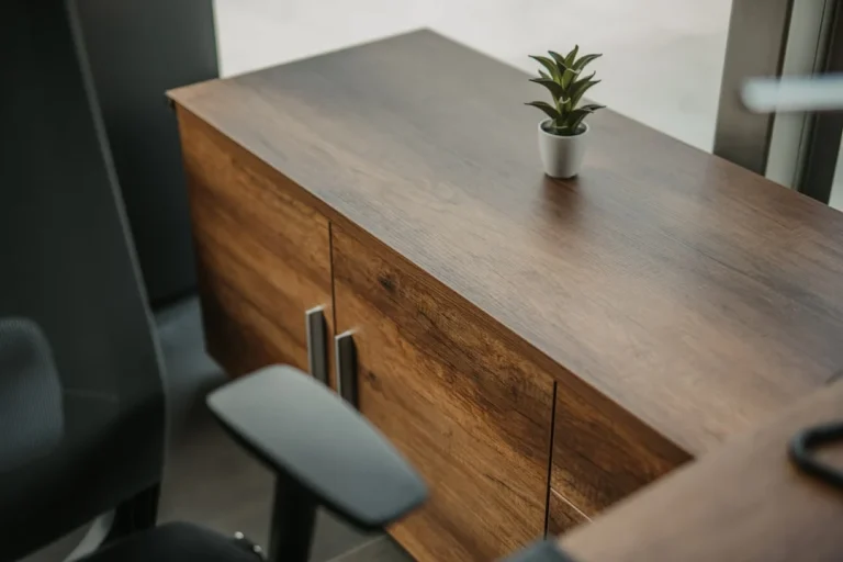 Wooden Desk Retail Counter