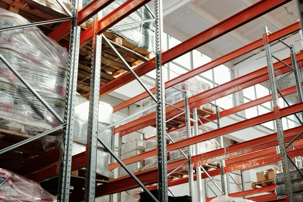 Wooden Pallet Warehouse Storage