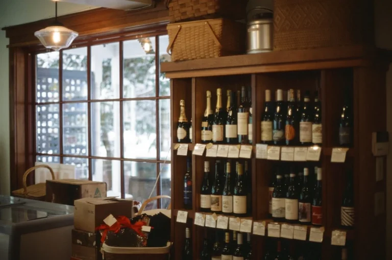 Wooden Shelf Retail Store